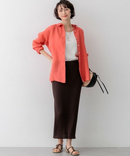 23区 / ニジュウサンク タンクトップ | 【新色追加/Oggi掲載】ミスティサテン タンクトップ | 詳細7