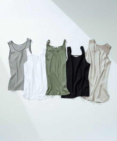 23区 / ニジュウサンク タンクトップ | 【Oggi5月号掲載】ミスティサテン タンクトップ | 詳細23