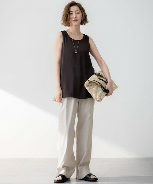 23区 / ニジュウサンク タンクトップ | 【Oggi5月号掲載】ミスティサテン タンクトップ | 詳細25