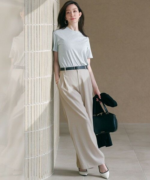 23区 / ニジュウサンク カットソー | 【洗える】ラメジャージ TEE | 詳細15