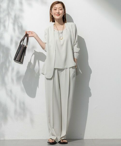 23区 / ニジュウサンク タンクトップ | 【洗える】シャイニーリブ タンクトップ | 詳細9