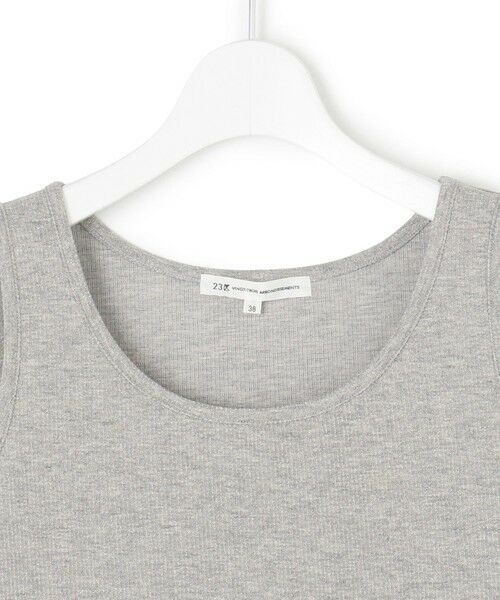 23区 / ニジュウサンク タンクトップ | 【洗える】シャイニーリブ タンクトップ | 詳細19