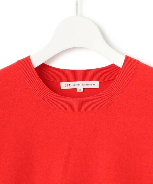 23区 / ニジュウサンク ニット・セーター | 【洗える】レーヨンポリエステルストレッチ ドルマン ニット | 詳細12