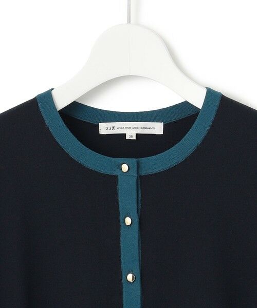 23区 / ニジュウサンク カーディガン・ボレロ | 【洗える】レーヨンポリエステルストレッチ カーディガン | 詳細11