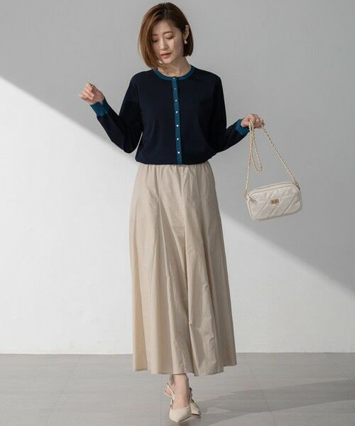 23区 / ニジュウサンク カーディガン・ボレロ | 【洗える】レーヨンポリエステルストレッチ カーディガン | 詳細7