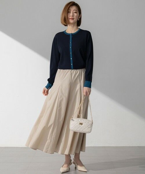 23区 / ニジュウサンク カーディガン・ボレロ | 【洗える】レーヨンポリエステルストレッチ カーディガン | 詳細8