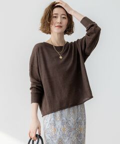 23区 / ニジュウサンク ニット・セーター | 【洗える】ピュアリネン ワイド ニット