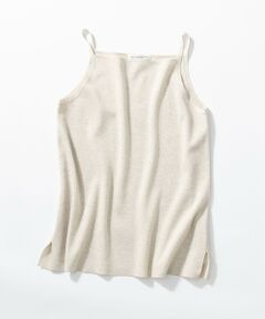 23区 / ニジュウサンク キャミソール・チューブトップ | 【洗える】シャイニーシアー ニット キャミソール