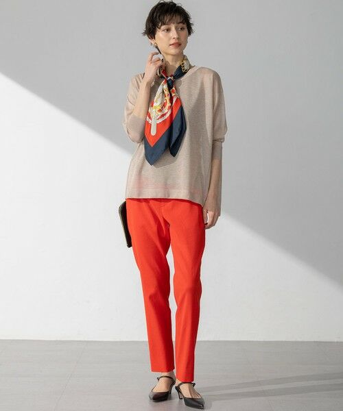 23区 / ニジュウサンク ニット・セーター | 【洗える】シャイニーシアー ボートネック ニット | 詳細20