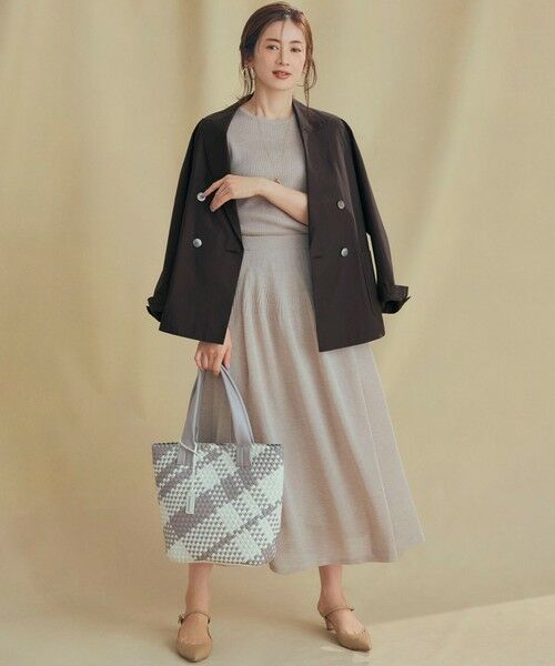 セール】 【洗える】シャイニーシアー リブ ニット （ニット