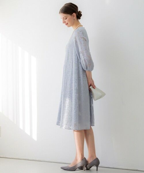 23区 / ニジュウサンク ドレス | 【APPLAUDIR】フラワーサテンオパール ドレス | 詳細1