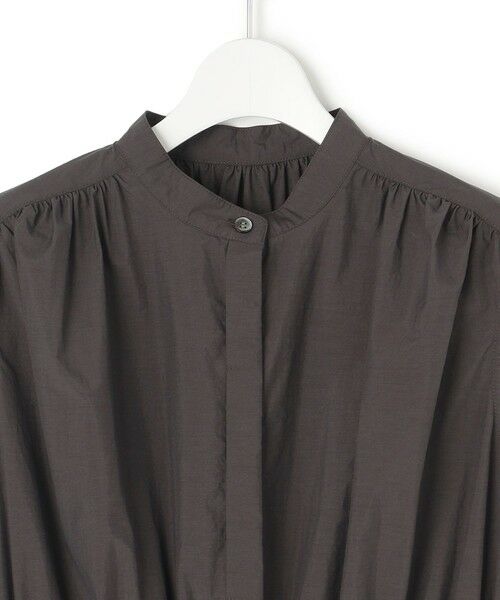 23区 / ニジュウサンク ロング・マキシ丈ワンピース | 【洗える/撥水加工】ナイロンコットンタフタ ウエストシャーリング ワンピース | 詳細8