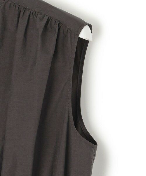 23区 / ニジュウサンク ロング・マキシ丈ワンピース | 【洗える/撥水加工】ナイロンコットンタフタ ウエストシャーリング ワンピース | 詳細9