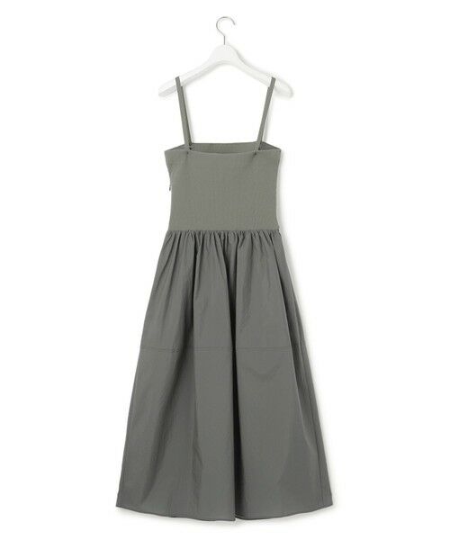 23区 / ニジュウサンク ロング・マキシ丈ワンピース | 【洗える】ブライトナイロンワッシャー ニットコンビワンピース | 詳細10