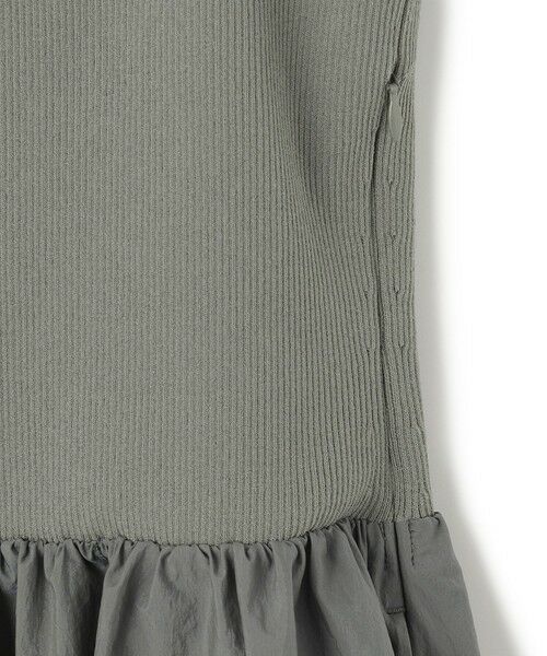 23区 / ニジュウサンク ロング・マキシ丈ワンピース | 【洗える】ブライトナイロンワッシャー ニットコンビワンピース | 詳細13