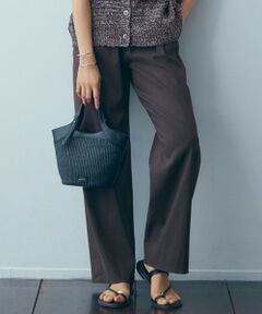 【オシャレ⭐23区】グレー　ラメ入り　短めパンツ　サイズ40 23区 / ニジュウサンク （レディース） パンツ | ファッション