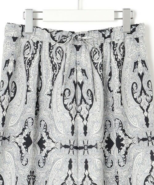 23区 / ニジュウサンク その他パンツ | 【洗える】Rattiドローイングペイズリープリント ワイド パンツ | 詳細8