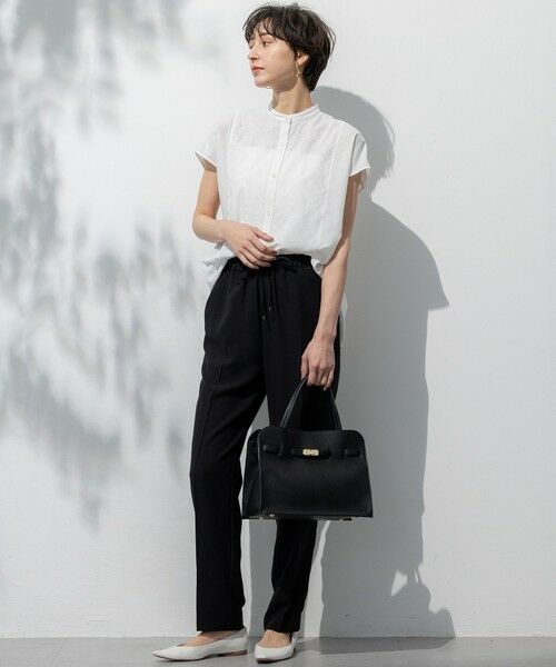 23区 / ニジュウサンク その他パンツ | 【Oggi7月号掲載/吸水速乾/接触冷感/UVカット】ストレッチジョーゼット テーパード パンツ | 詳細8