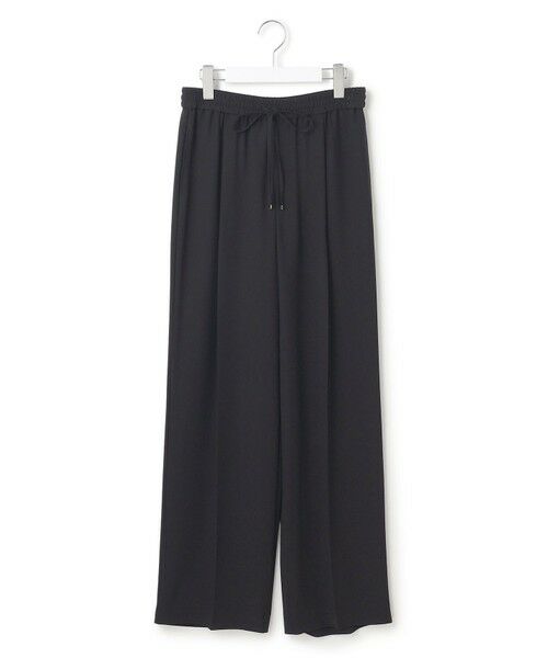 23区 / ニジュウサンク その他パンツ | 【Oggi掲載/接触冷感/UVカット/吸水速乾】ストレッチジョーゼット ワイド パンツ | 詳細9