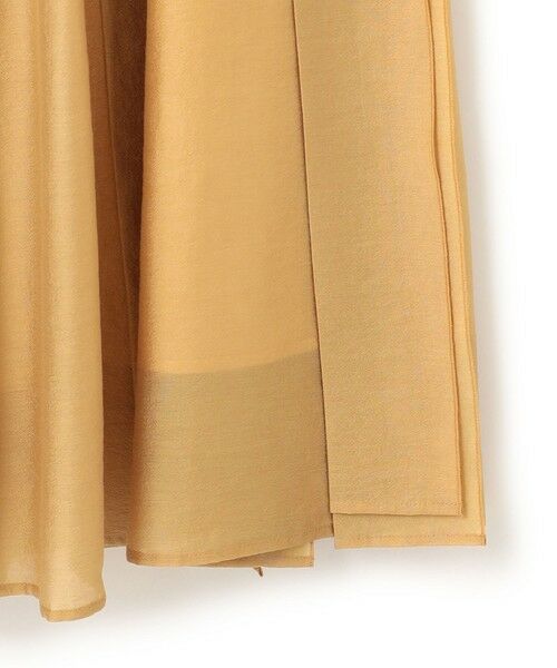 23区 / ニジュウサンク ミニ・ひざ丈スカート | 【洗える】ソフトオーガンジー タック スカート | 詳細23