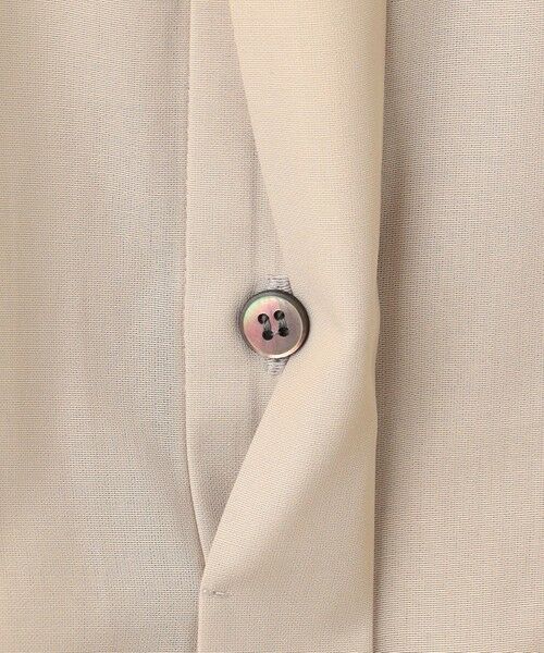 23区 / ニジュウサンク シャツ・ブラウス | 【洗える】ライトシアーマットクロス ミリタリーディティール シャツ | 詳細15