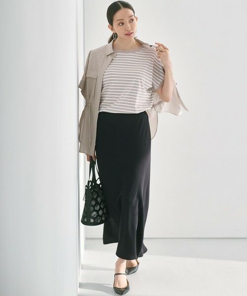 23区 / ニジュウサンク シャツ・ブラウス | 【洗える】ライトシアーマットクロス ミリタリーディティール シャツ | 詳細5