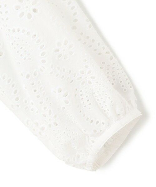 23区 / ニジュウサンク シャツ・ブラウス | 【洗える】コットンエンブロイダリー クロップド ブラウス | 詳細8