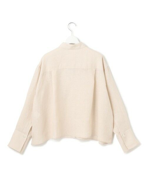 23区 / ニジュウサンク シャツ・ブラウス | 【洗える】LIBECO クロップド シャツ | 詳細7