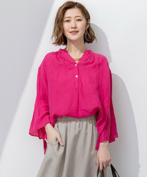 LIBECO タックスリーブ シャツ