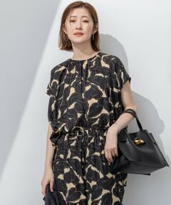 23区 / ニジュウサンク シャツ・ブラウス | 【洗える】Ratti フラワーアートプリント ブラウス