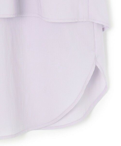 23区 / ニジュウサンク シャツ・ブラウス | 【撥水加工/洗える】シアーナイロンツイル レイヤード ブラウス | 詳細16