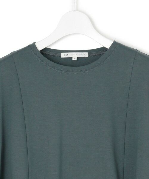 23区 / ニジュウサンク カットソー | 【GLOW6月号掲載/汗じみ防止】スムースデザイン フレア  Tシャツ | 詳細15