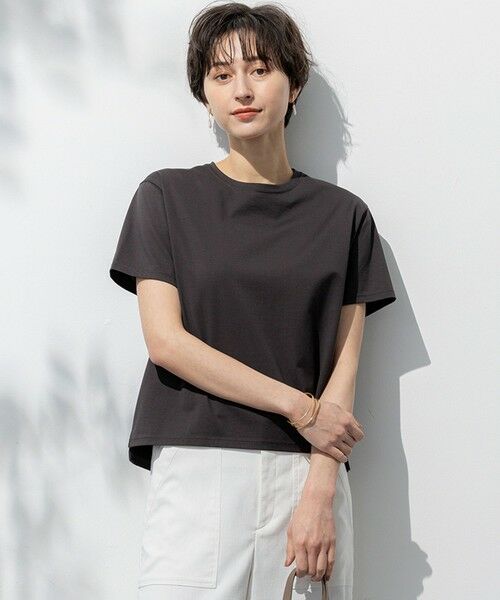 セール】 【洗える】ハイエンド クルーネック Tシャツ