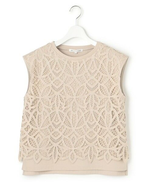 23区 / ニジュウサンク カットソー | 【洗える/汗じみ防止加工】エンブロイダリージャージー フレンチスリーブ カットソー | 詳細6