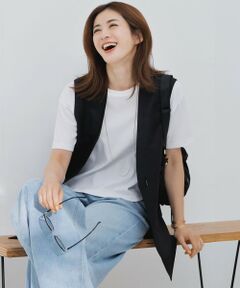 23区 / ニジュウサンク カットソー | 【速乾性/汗じみ防止】半袖 クロップド IT Tシャツ