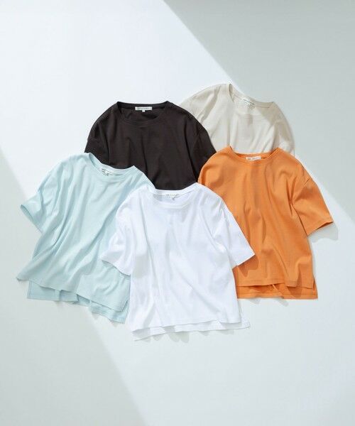 23区 / ニジュウサンク カットソー | 【速乾性/汗じみ防止】半袖 クロップド IT Tシャツ | 詳細8