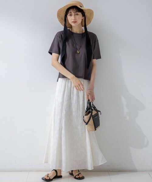 23区 / ニジュウサンク カットソー | 【速乾性/汗じみ防止】半袖 クロップド IT Tシャツ | 詳細24