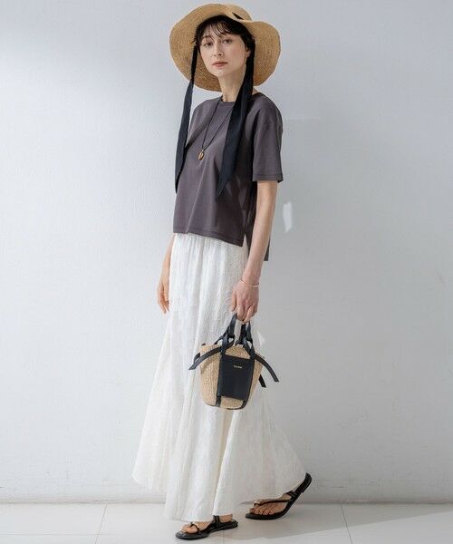 23区 / ニジュウサンク カットソー | 【速乾性/汗じみ防止】半袖 クロップド IT Tシャツ | 詳細25