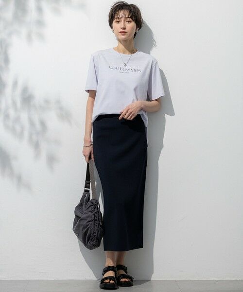 23区 / ニジュウサンク カットソー | 【洗える】ボタニカル カラー Tシャツ | 詳細3