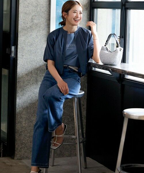 23区 / ニジュウサンク カットソー | 【洗える】ボタニカル カラー Tシャツ | 詳細16