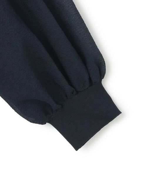 23区 / ニジュウサンク ニット・セーター | 【洗える】シアーチェッククロスコンビ ニット | 詳細10