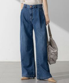 23区 / ニジュウサンク その他パンツ | 【Oggi6月号掲載/接触冷感】23区DENIM サマー タック ワイド パンツ