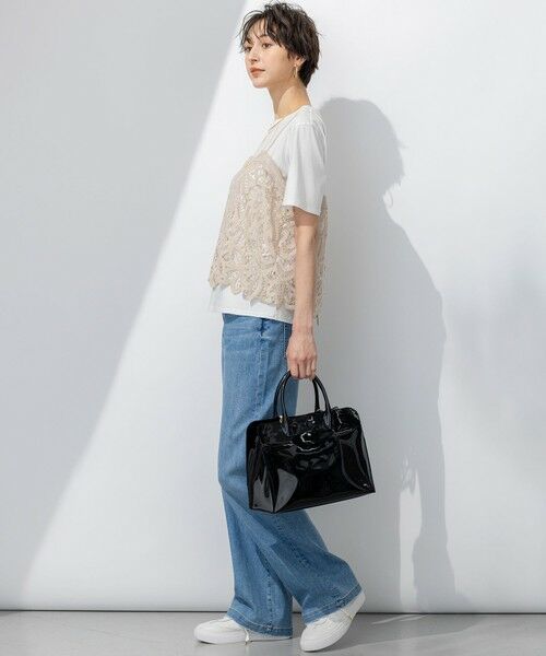 23区 / ニジュウサンク デニムパンツ | 【接触冷感】23区DENIM サマー ストレート ワイド パンツ | 詳細14