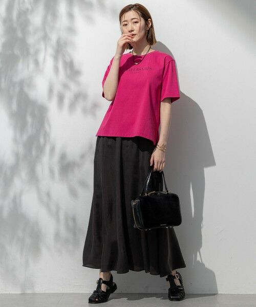 23区 / ニジュウサンク ミニ・ひざ丈スカート | 【接触冷感/洗える】フィブリルツイル ギャザー スカート | 詳細17