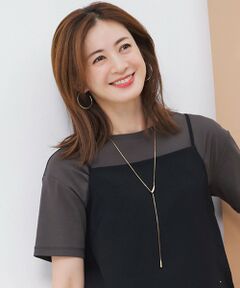 23区 / ニジュウサンク ネックレス・ペンダント・チョーカー | 【Oggi8月号掲載】ドロップ ラリエット ネックレス