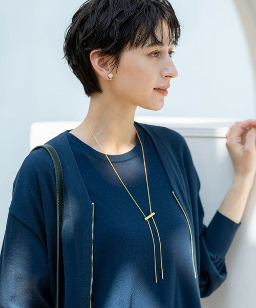 23区 / ニジュウサンク ネックレス・ペンダント・チョーカー | バー スライド ラリエット ネックレス | 詳細1