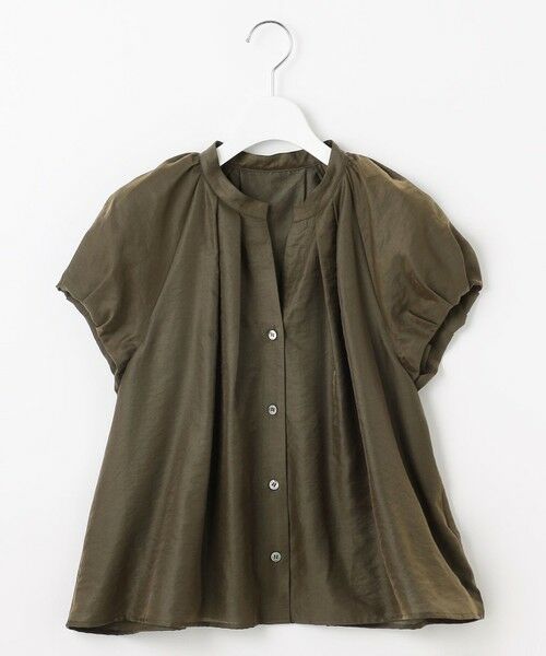 23区 / ニジュウサンク シャツ・ブラウス | 【SLOW/一部店舗限定】ブライトヴィンテージクロス タック ブラウス | 詳細12