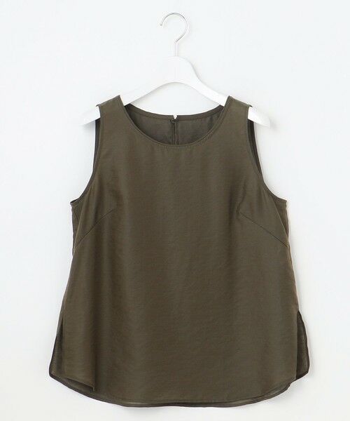 23区 / ニジュウサンク シャツ・ブラウス | 【SLOW/一部店舗限定】ブライトヴィンテージクロス ノースリーブ ブラウス | 詳細17