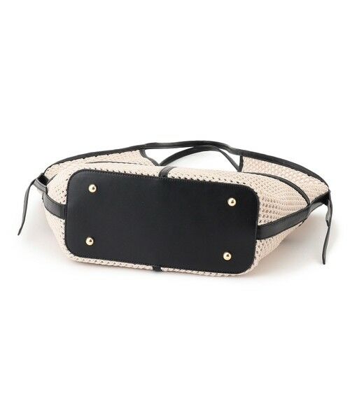【美品】23区 メッシュ トートバッグ ホワイト2way trim_ofcrs_item4d3f61e88a8b11e