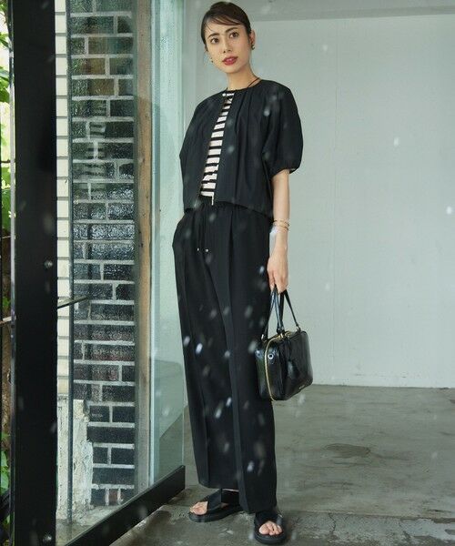 23区 / ニジュウサンク ブルゾン | 【撥水性/接触冷感】ストレッチライトタイプライター コンパクトブルゾン | 詳細1